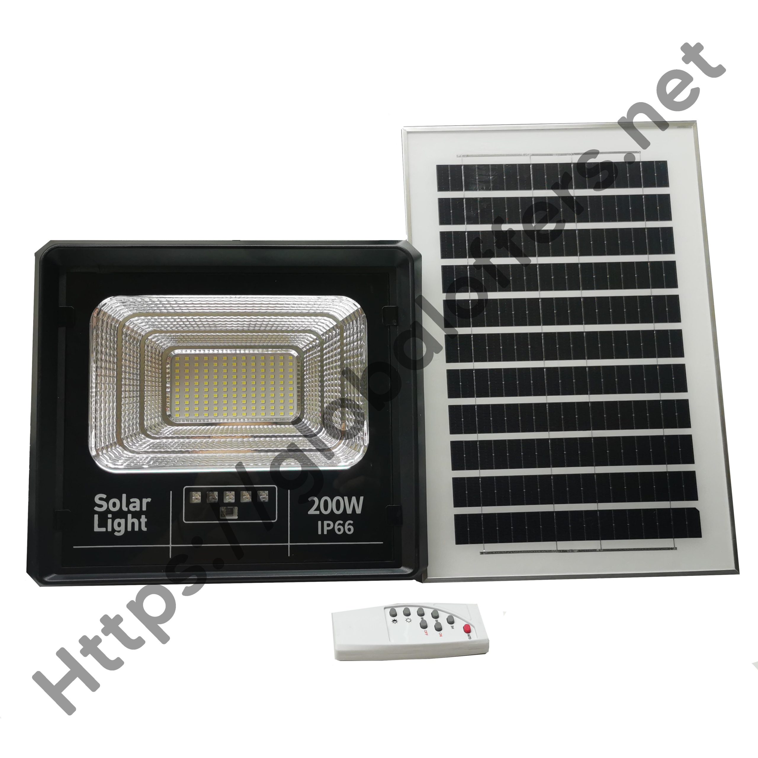 Professional Solar LED Floodlight Jortan 200W IP66 005