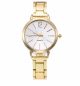 Ρολόι Geneva Gold-Whte Metallic Slim