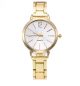 Geneva Watch Gold-Whte Metallic Slim