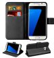 Leather Flip Case + Screen Protector for Samsung Galaxy A7(2017)