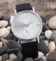 Quartz Watch Black-Silver